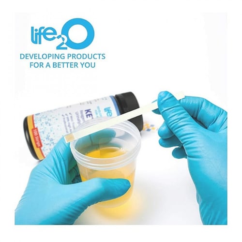 شرائط إختبار كيتون البول، 100 شريط