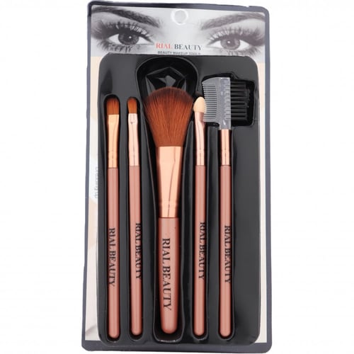 طقم فرش مكياج مكون من 5 قطع