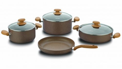 كوركماز براوني بلس طقم طبخ 7 قطع - A1286