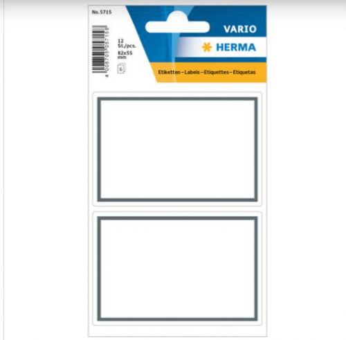 ستيكر مربعات مع اطار ,3 اوراق