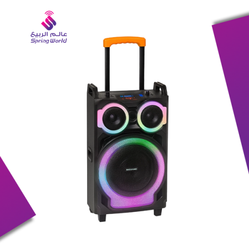 +MICRODIGIT Speaker Md0096TS 40W مكبر صوت ترولي ما...