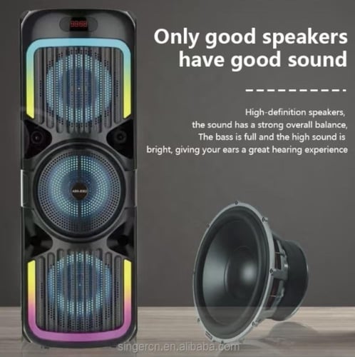 مكبر صوت لاسلكي دي جي مع جهاز تحكم عن بعد DLC-3243...