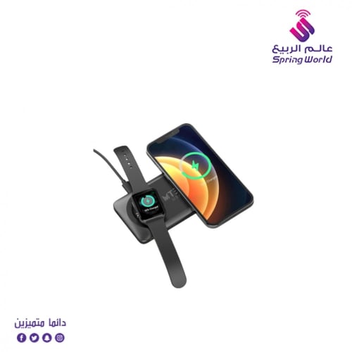 بطارية متنقلة Mtek ماق سيف للجوال والساعة 10000 مل...