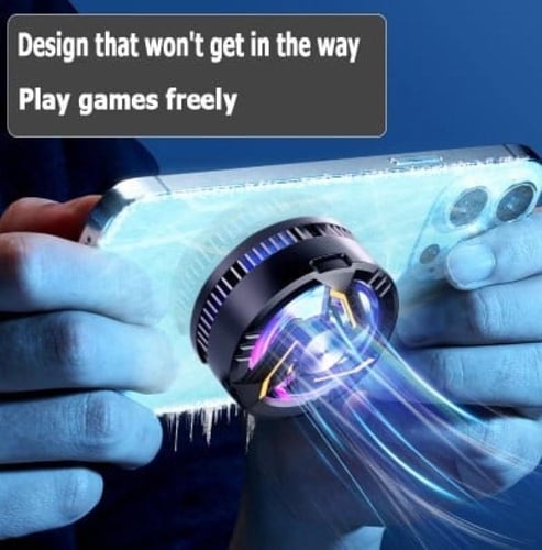 شاحن لاسلكي مع مروحة تبريد قوية SPON