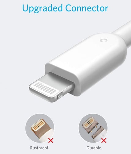 كيبل انكر باور لاين يو إس بي الي لايتنينق 1.8 م -...