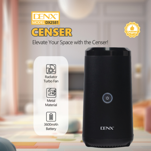 مبخرة إلكترونية محمولة بمنفذ شحن من دينكس DX2581