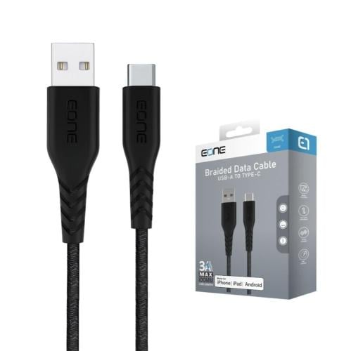 كيبل شاحن من يو اس بي الى تايب سي من اي ون - ضمان...