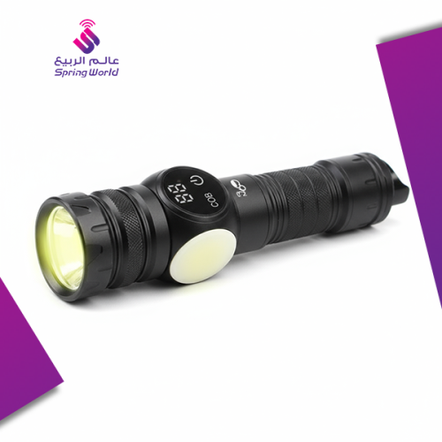 كشاف تريك يدوي مغناطيسUSB LED 3000M 360
