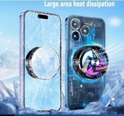 شاحن لاسلكي مع مروحة تبريد قوية SPON