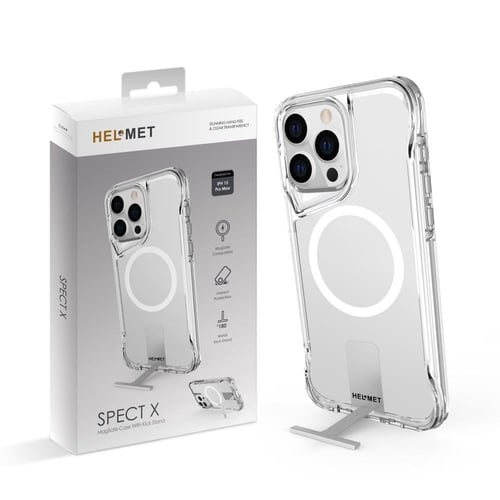 هيلمت كفر اسبكت اكس للايفون - شفاف