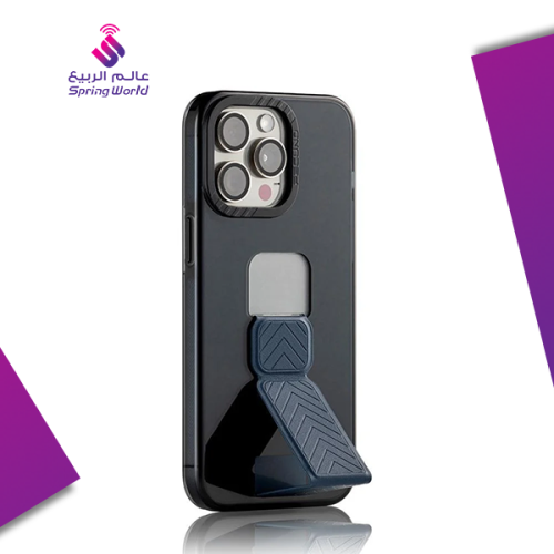 FECUND - جراب سيلكون بمسكة وستاند لاجهزة الايفون 1...