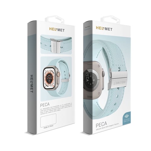 *PECA - سوار جلدي أنيق لساعة أبل من HELMET*