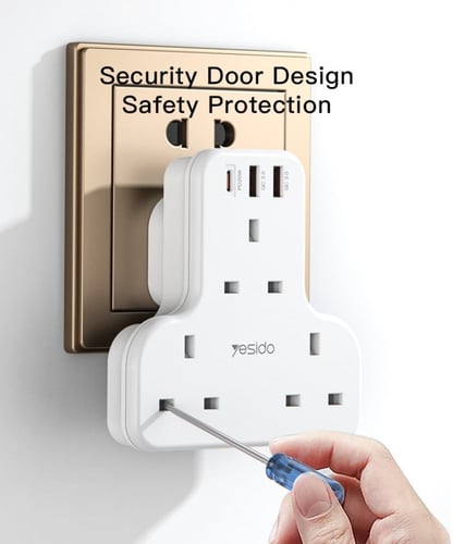 رأس توصيلة بمخارج شحن من yesido-MC15