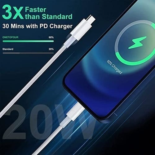 كيبل شحن ايفون 60W PD SP