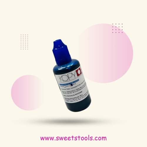 حبر غذائي الماني لون ازرق 50 ملي