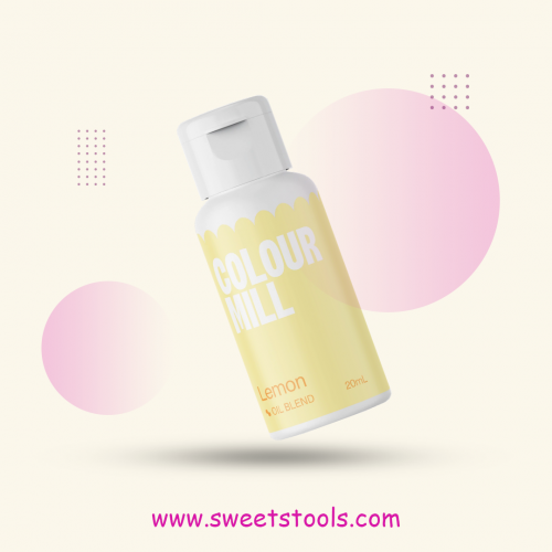 Lemon الوان زيتية للشوكولاته والكريمة 20 ملي