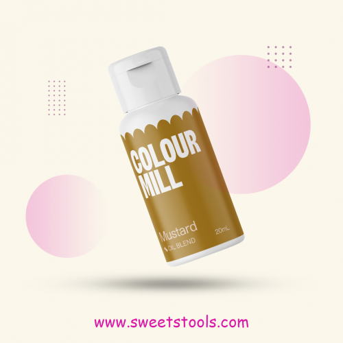 Mustard الوان زيتية للشوكولاته والكريمة 20 ملي