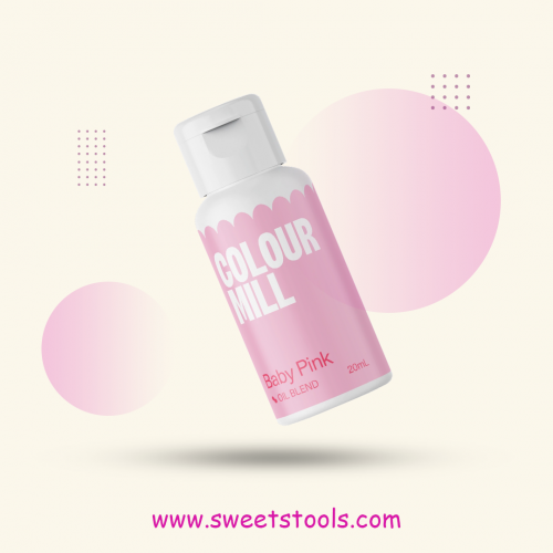 Baby Pink الوان زيتية للشوكولاته والكريمة 20 ملي