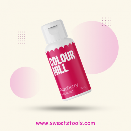 Raspberry الوان زيتية للشوكولاته والكريمة 20 ملي