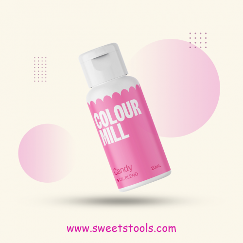 Candy الوان زيتية للشوكولاته والكريمة 20 ملي