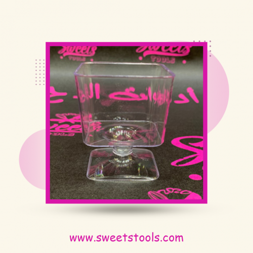 علب حلا بقاعده مقاس 4.50X4.50 الربطة 16 حبه