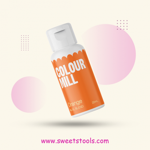Orange الوان زيتية للشوكولاته والكريمة 20 ملي