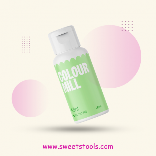 Mint الوان زيتية للشوكولاته والكريمة 20 ملي