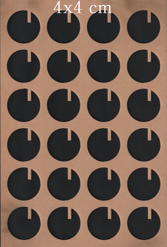 اكريلك مقاس 4 سم للعصائر