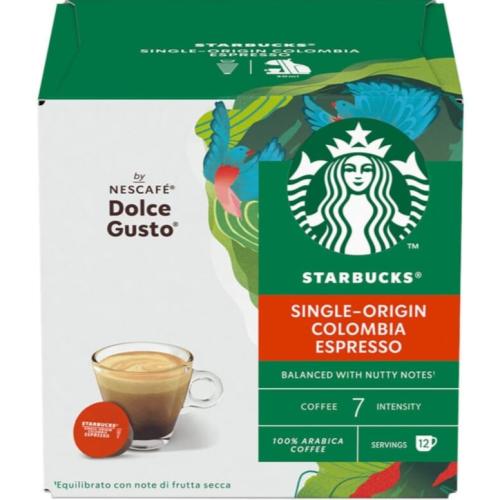 كبسولات ستاربكس كولومبيا - 12 كبسولة قهوة كولومبية...