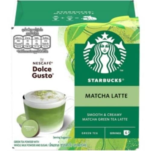 كبسولات ستاربكس ماتشا لاتيه - 12 كبسولة (6 حليب +...