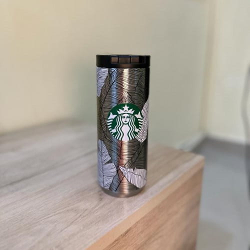 مق ستاربكس سلڤر - حافظ للحرارة بتصميم أنيق