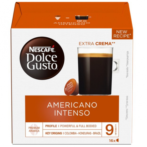 كبسولات أمريكانو انتنسو - 16 كبسولة قهوة أمريكية