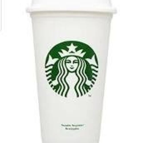 كوب ستاربكس 1 ابيض