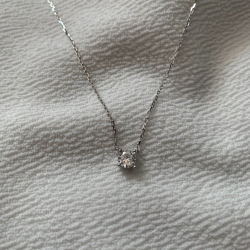 سلسال فضة زركون