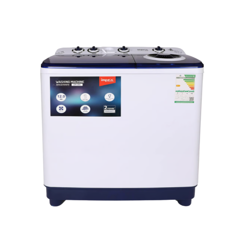 غسالة امبيكس 12 كيلو حوضين