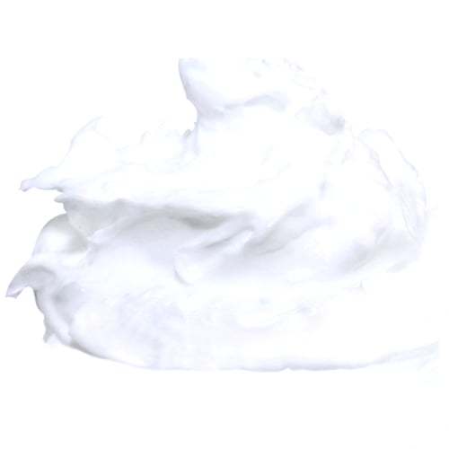 قاعدة زبدة الاستحمام الرغوية