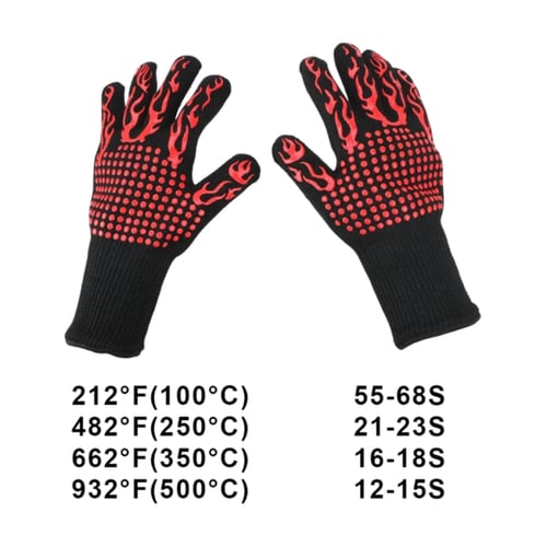 قفاز حماية مقاومة للحرارة (قطعة واحدة فقط)