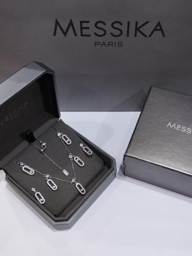 سلسال وحلق ميسيكا MESSIKA