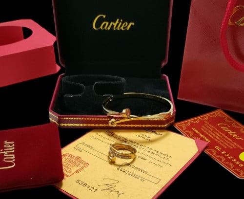 اسوارة كارتير مسمار مع خاتم