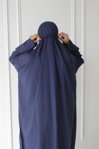 بخنق بمطاط عند الراس - كحلي