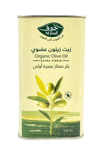 زيت زيتون الجوف عضوي بكر ممتاز عصرة اولي ، جالون 1...