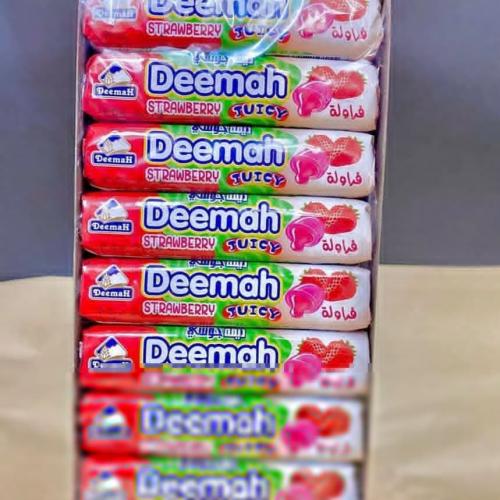 حلاوه ديمه جوسي نكهة الفراولة والتوت 24حبه