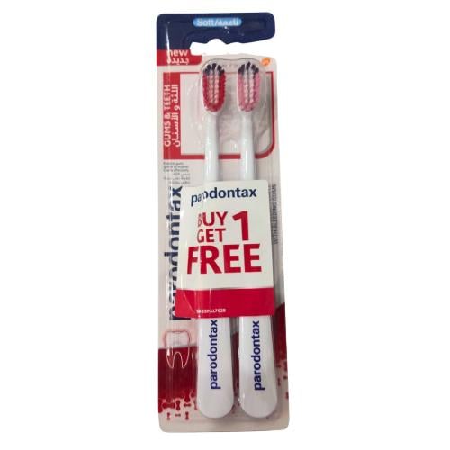 فرشاة بارودونتكس ناعمة جداً عرض 1+1 - تنظيف لطيف ل...