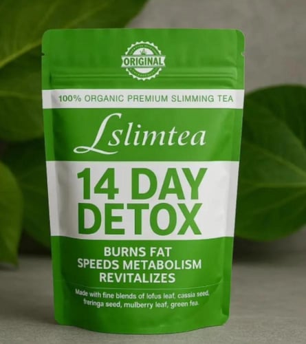 شاي ديتوكس سليم تي, شاي اخضر ديتوكس, لحرق الدهون و...