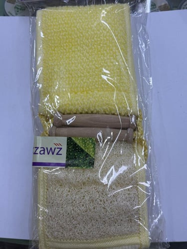 ليفة استحمام طبيعية ذات مقبضيبن