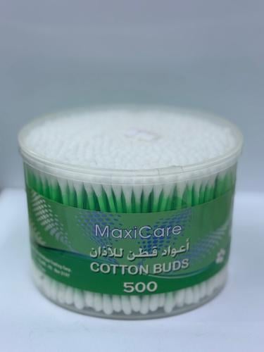اعواد اذن قطن من ماكس كير 500حبة
