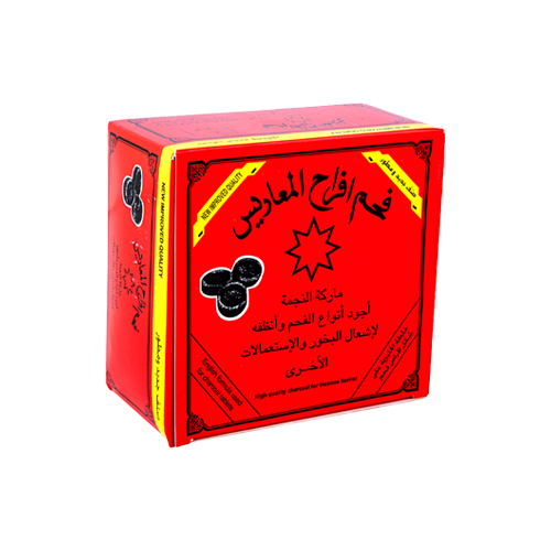 فحم افراح المعاريس احمر -اسود ، اختر النوع