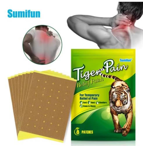 لصقات Sumifun Tiger Pain Relief Patch لتخفيف الألم...