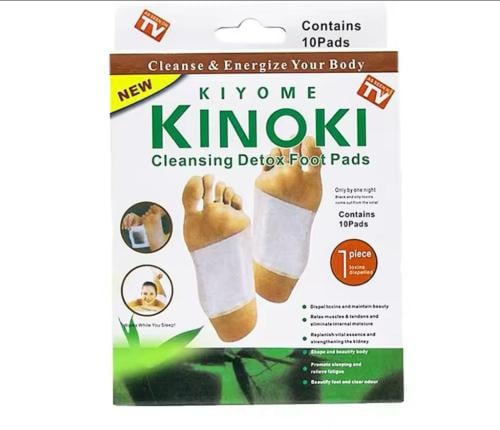 لصقات ديتوكس ازالة السموم من الاقدام من كينوكي 10...