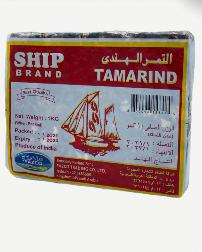 تمر هندي ناشف 1 كلجم